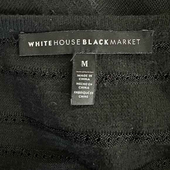 WHBM Beaded Tassel Poncho - Picture 7 of 9